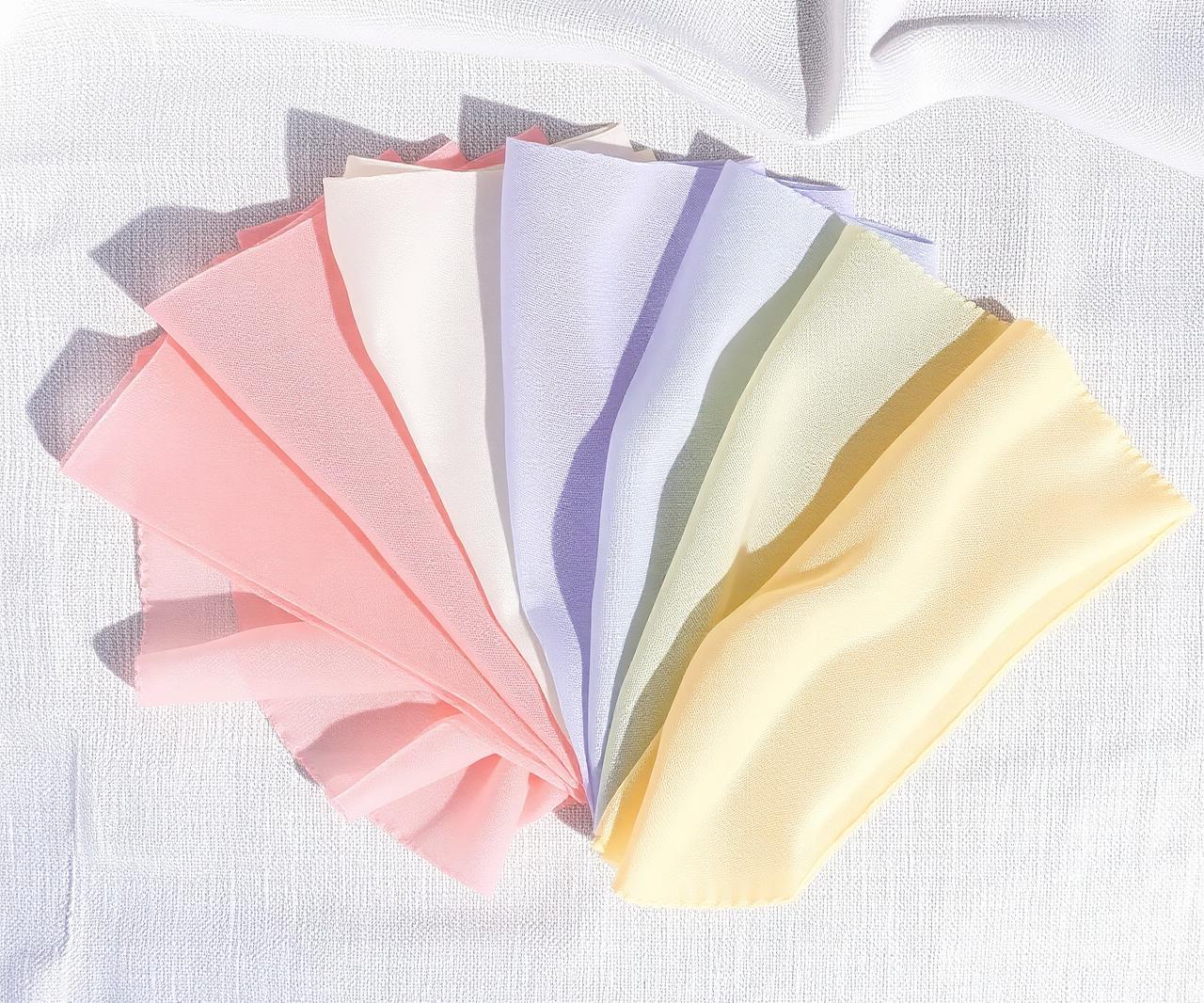 Chiffon color range